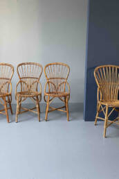 Audoux Minnet Rattan Chairs